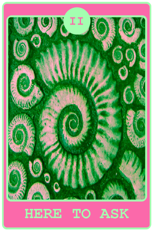 Live sessions tarot card. Click to take you to the live sessions page.