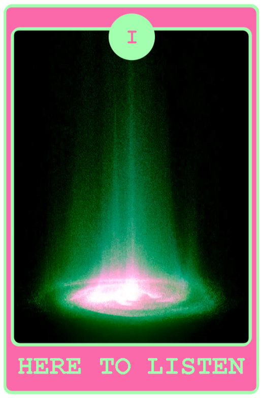 Pre-made spreads tarot card. Click to take you to the pre-made spreads page.