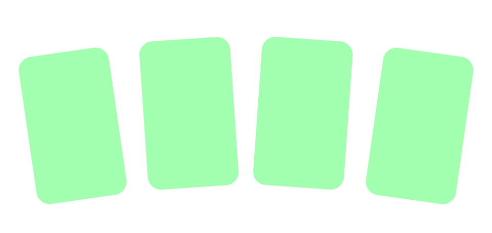 Pre-made spreads tarot card. Click to take you to the pre-made spreads page.